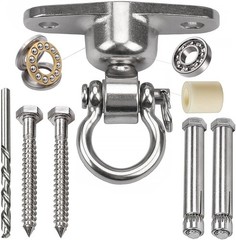 Antirust Swing Hanger Heavy Duty 360°+180°Rotation 1500LB Capacity Wood