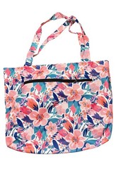 Yoga Mat Bag Large Carryall Tote With Straps Floral