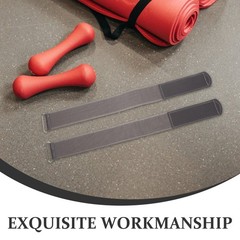 2 Pcs Nylon Elastic Foot Pedal Straps for Fitness Machines Home Gym Replacement