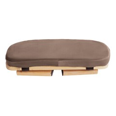 Modern Foldable Kneeling Meditation Bench with Cushion and Carrying Bag