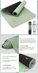 Yoga Mat Non Slip, Eco Friendly Fitness Exercise Mat with Carrying Strap,Pro …