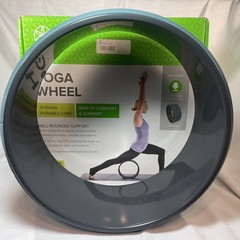 Gaiam Yoga Wheel Well Rounded Support 6mm. Improve Balance. Enhance Flexibility