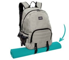 Lish Black Cycling Backpack Multipurpose Lightweight Gym Tote