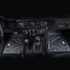 Car Floor Mats Trunk Mat Compatible With Wrangler JT 3D TPE