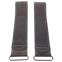 2 Pcs Nylon Elastic Foot Pedal Straps for Fitness Machines Home Gym Replacement