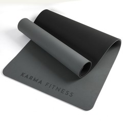 Large Exercise Mat – Extra Thick 10mm Workout Mat (72″x32″) – Non-Slip TPE Yo…