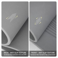 PAIDU Large Yoga Mat-72’x36’x0.4’ Extra Width ＆ Thick,C