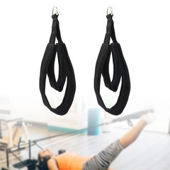 2Pcs Pilates Straps Pilates Double Loop Straps Stretch Exercise Band