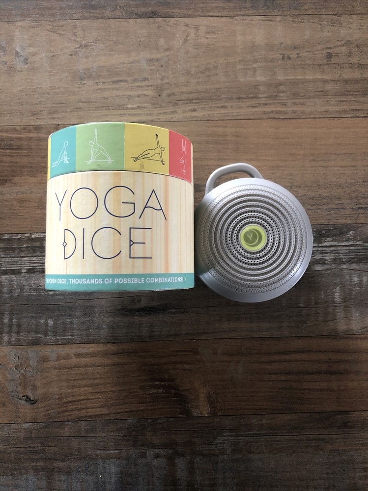 Yoga Dice 7 Wooden Dice Thousands of Possible Combinations And Hush Speaker