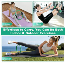 Pilates Ring, 14″ Magic Circle Pilates Ring for Women Workout Fitness Circle