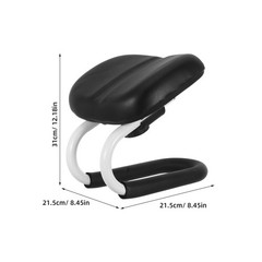 Portable Folding Meditation Bench with Cushion and Stable Frame for Home Prayer