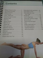 Anatomy of Fitness Pilates Set DVD,64-page Instructional Book and daily journal