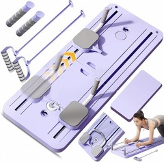 Pilates Board – 2026 Pilates Reformer Set, Multi-Purpose Foldable 9-in-1