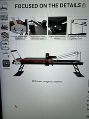 Pilates Reformer, Foldable Machine for Beginners or Advance (New)