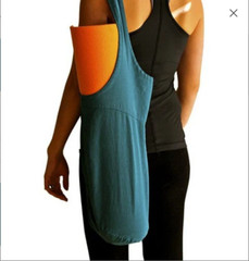 LOT OF 12 – Be Inspired Brand Yoga Mat Sling Bag Lake Green Wholesale Bulk