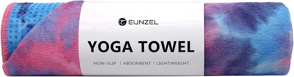 Hot Yoga Towel – Microfiber Non Slip Yoga Mat Towel with Grip Dot Sweat Absorben