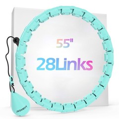 Weighted Hula Circle Hoops for Adults Weight Loss, Infinity Fitness Hoop Plus…