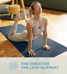 Hot Yoga Towel Non Slip, Microfiber Non Slip Yoga Mat Towel, Exclusive Corner Po