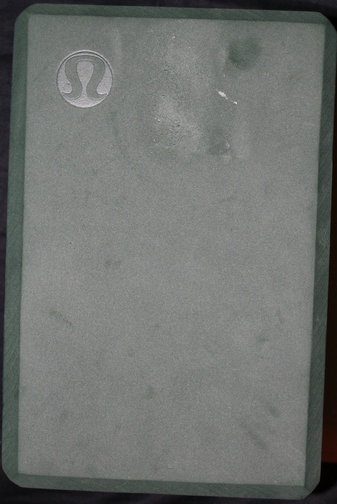 LULULEMON Green Dense Foam Yoga Brick Accessory Discontinued