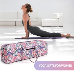 Large Yoga Mat Bag Carrier Wet Pocket Gym Tote For Women Fitness Exercise