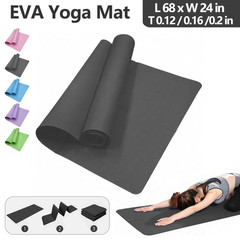 Foldable Yoga Mat Eco Friendly EVA Folding Travel Fitness Exercise Mat 3Mm/4Mm/6