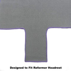 Salt & Honey Salt Honey Non-Slip Pilates Reformer Mat Towel Gray