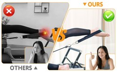 Pilates Foot Strap Yoga Strap Adjustable Women Equipment Enhance Balance for