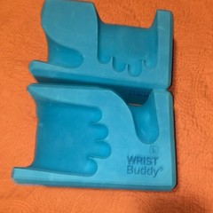 Wristbuddy® Yoga Blocks 2-Pack (Left + Right) — Ergonomic, Hand-Shaped EVA Block