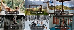Stainless Steel Swing Hanger Heavy Duty Ceiling Swing Mount Swivel Swing Hook