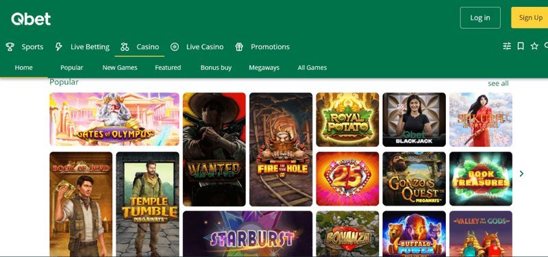 Image: QBet Casino: De Beste Online Casino Bonus en Spelen voor Nederlanders